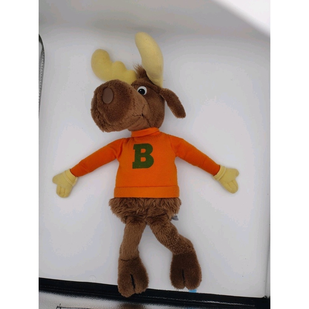 VTG. 1982 Wallace Berrie & Co. Rocky & Bullwinkle BULLWINKLE 18" Plush‎
